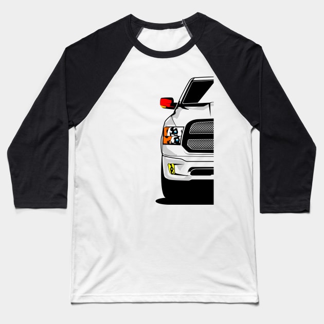 Dodge RAM Truck Baseball T-Shirt by EtyazaForez